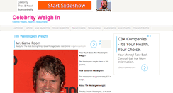 Desktop Screenshot of celebrityweighin.com